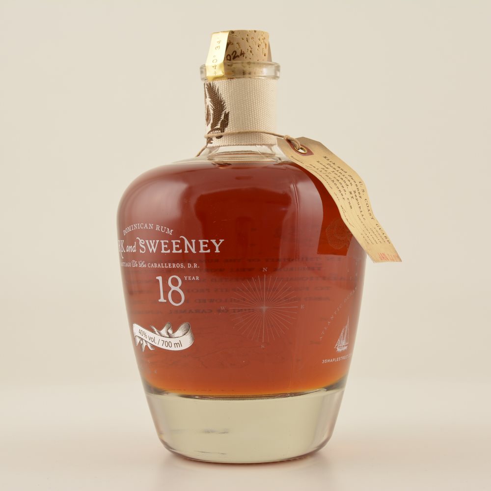 Kirk and Sweeney 18 Years Dominican Rum 40% 0,7l