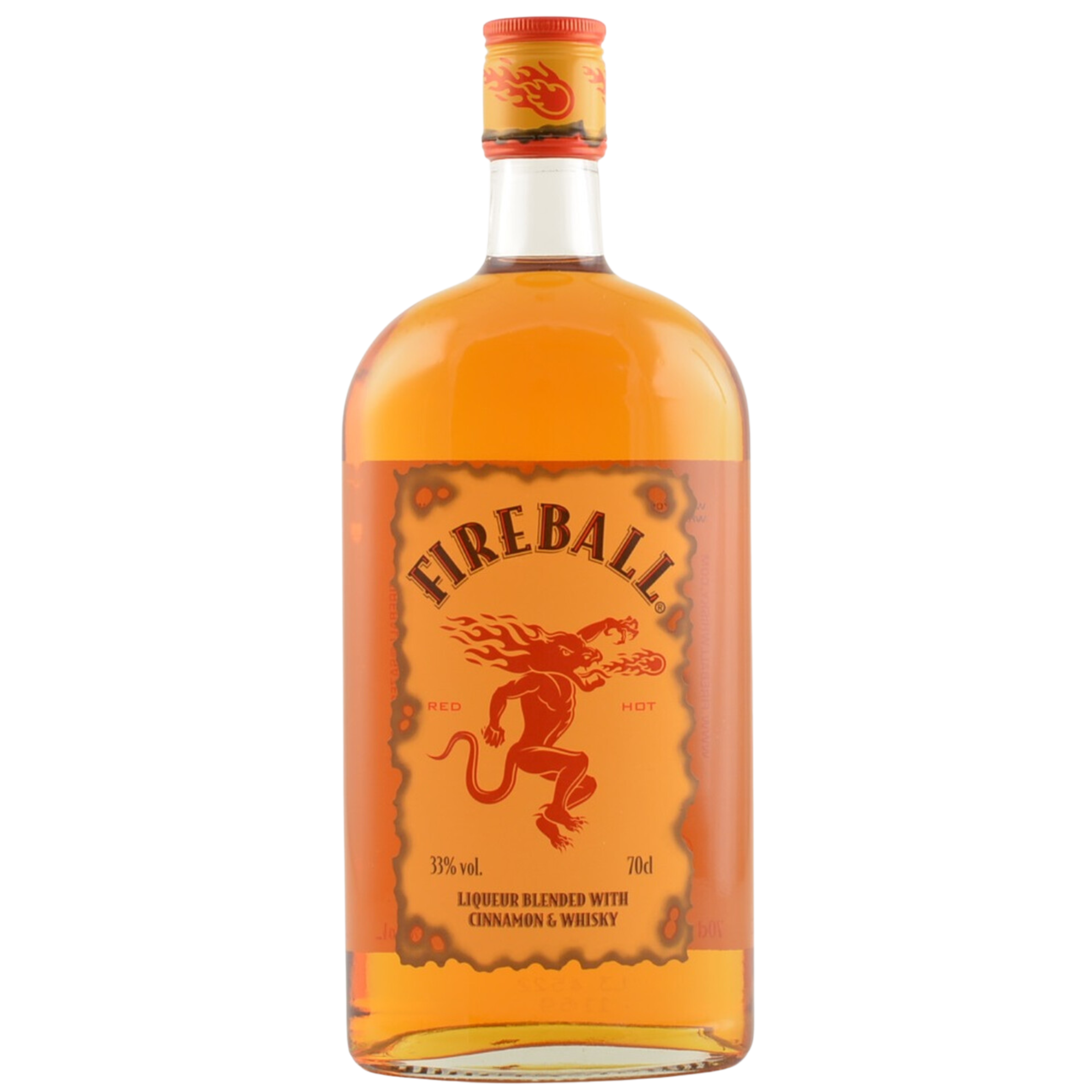Fireball Whisky Zimt Likör 33% 0,7l
