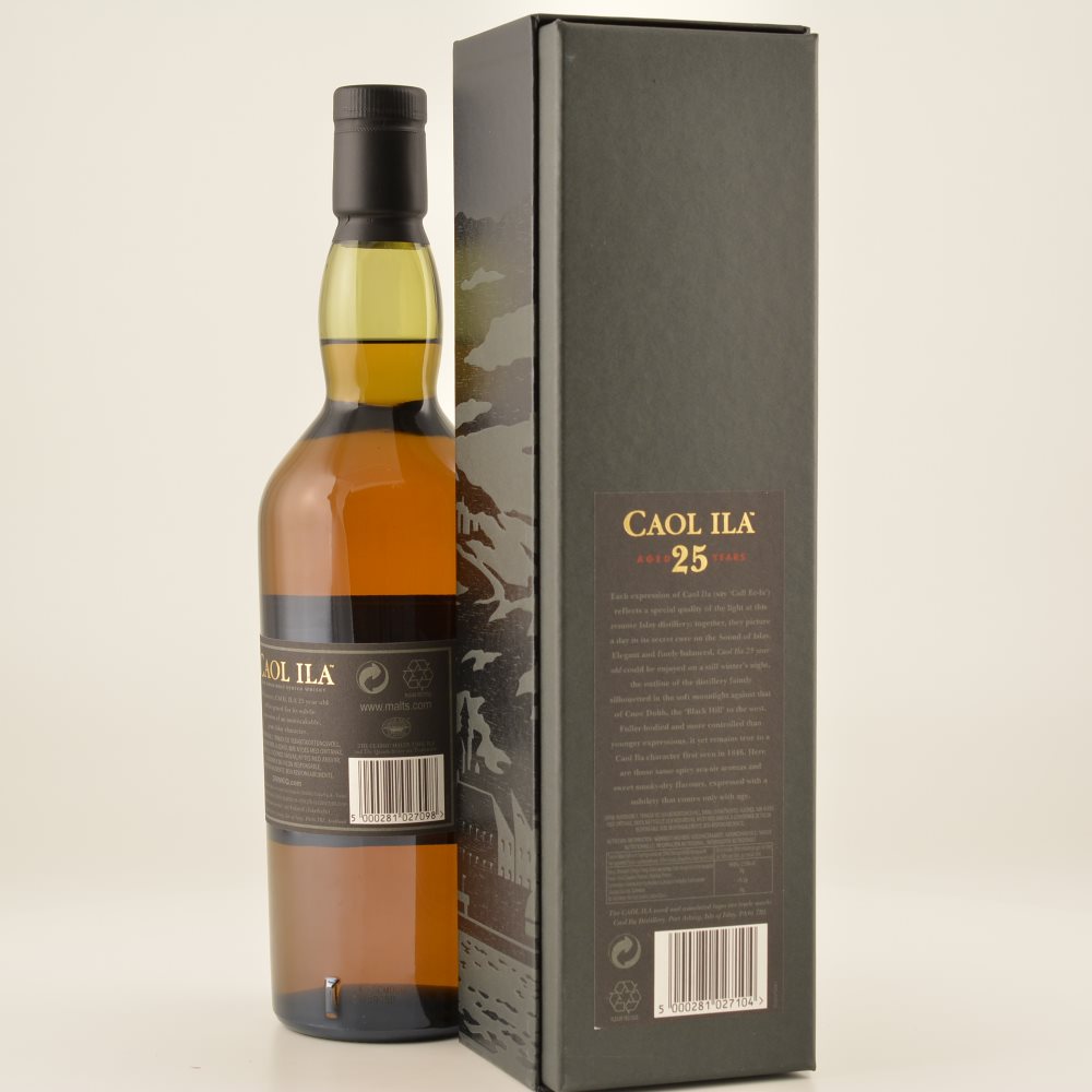 Caol Ila 25 Jahre Islay Whisky 43% 0,7l