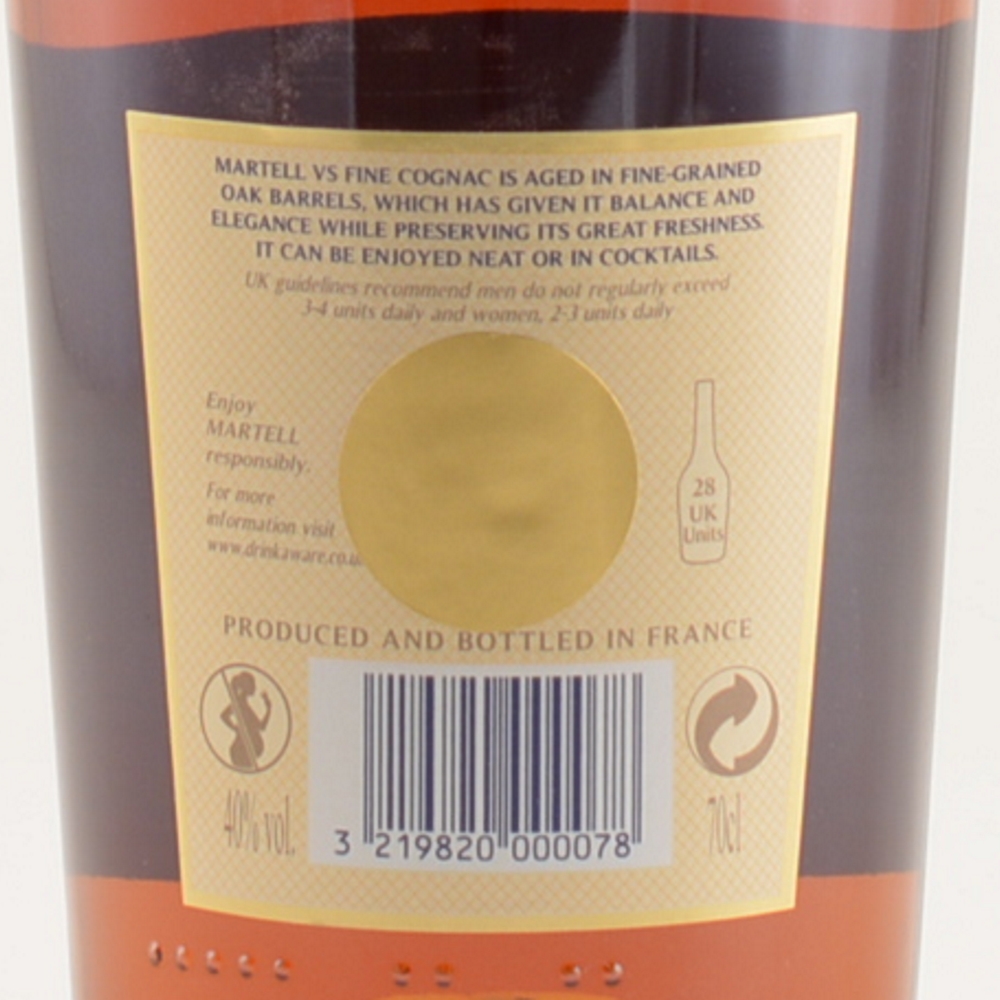 Martell Fine de Cognac VS 40% 0,7l