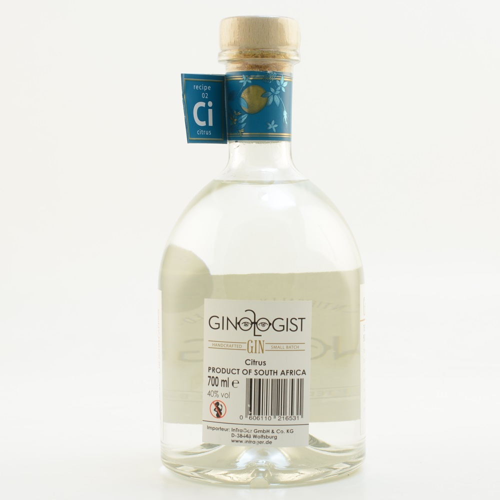 Ginologist Citrus Gin 40% 0,7l