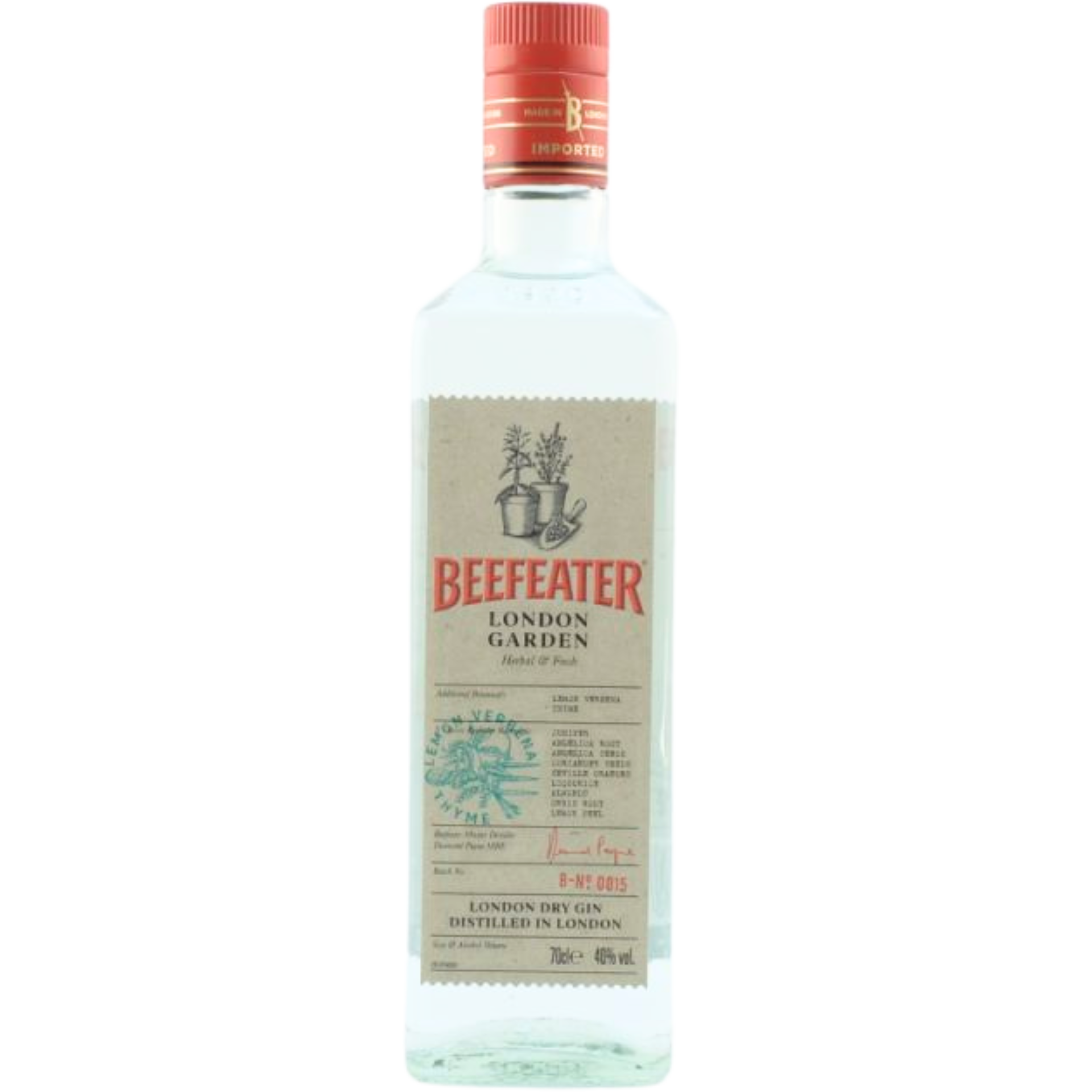 Beefeater London Garden London Dry Gin 40% 0,7l