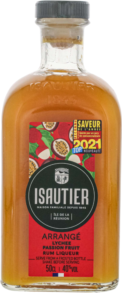 Isautier Arrange Lychee Passion (Rum-Basis) 40% 0,5l