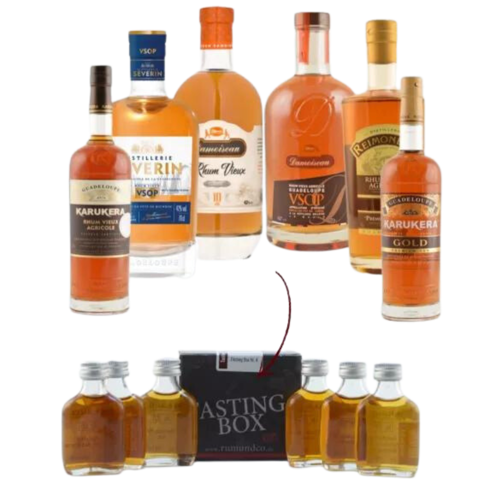 Rum Tasting Set: Weltreise-Guadeloupe 6x0,02l