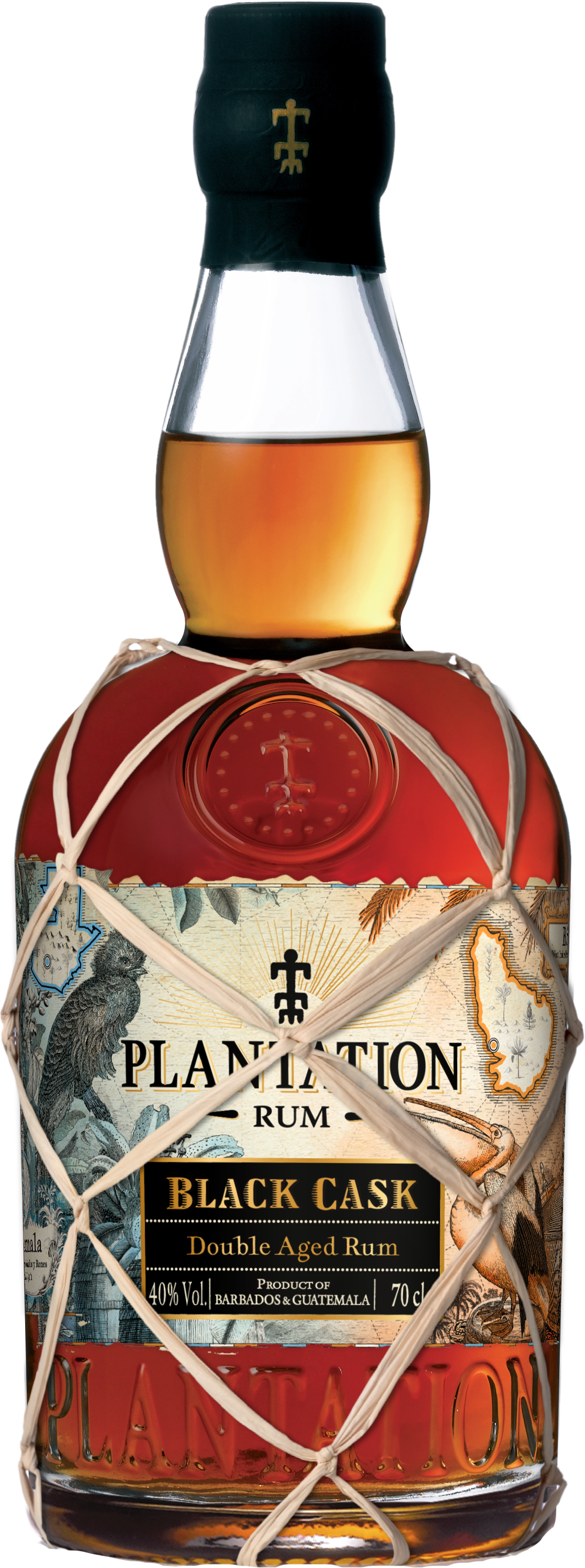 Plantation Rum Black Cask Guatemala/Barbados 2021 40% 0,7l
