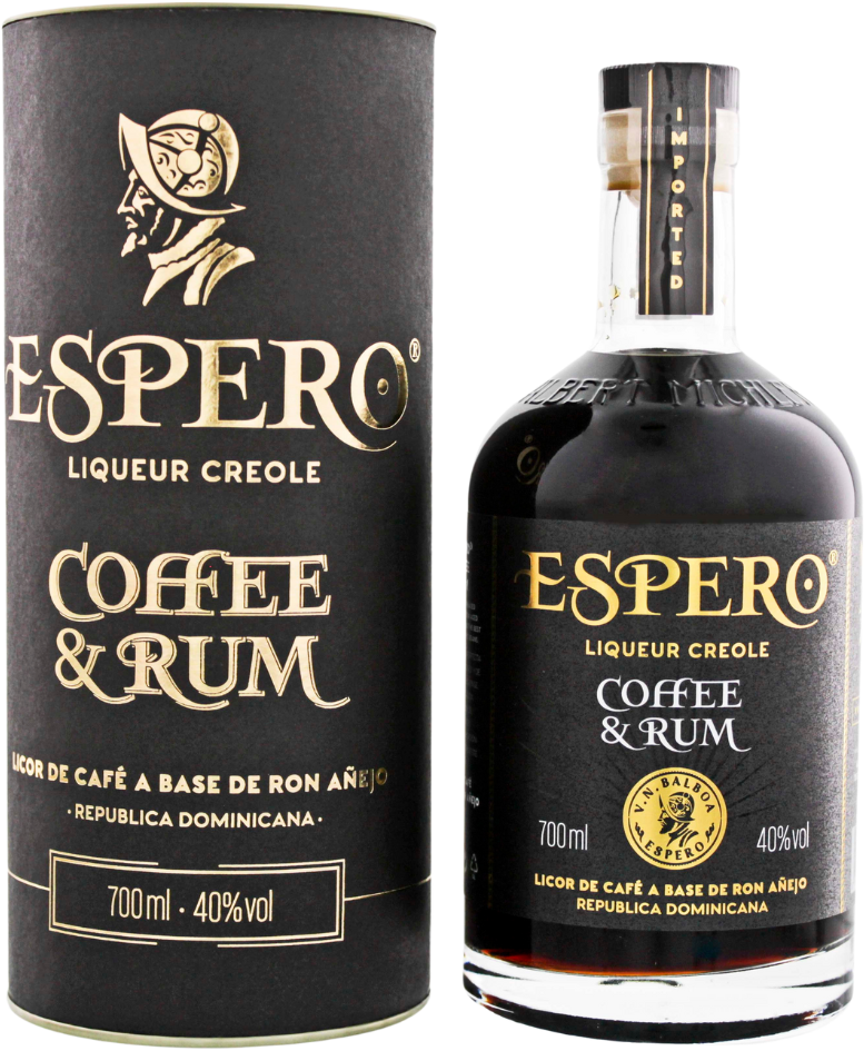 Ron Espero Liqueur Creole Coffee & Rum 40% 0,7l