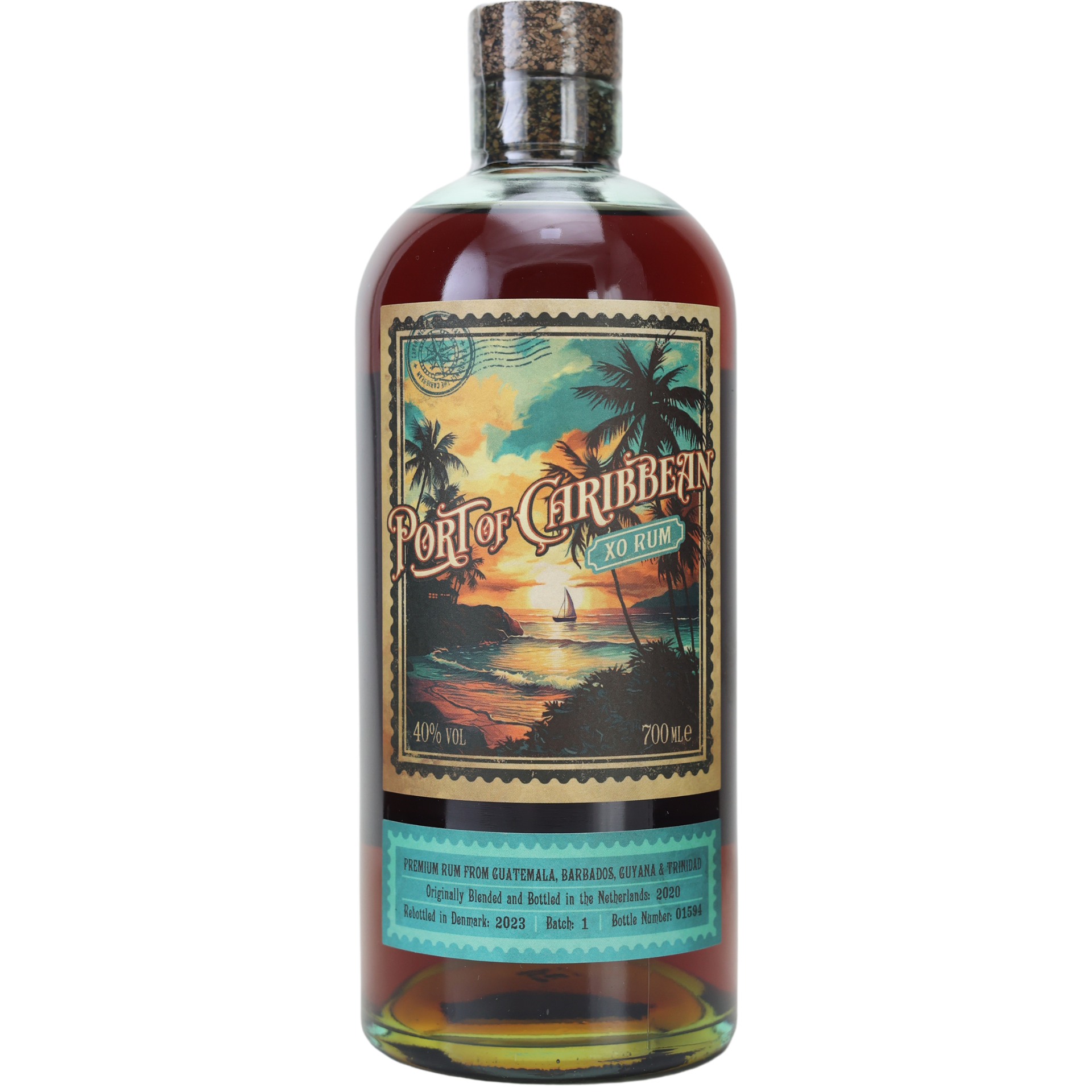 Port of Caribbean XO Rum 40% 0,7l