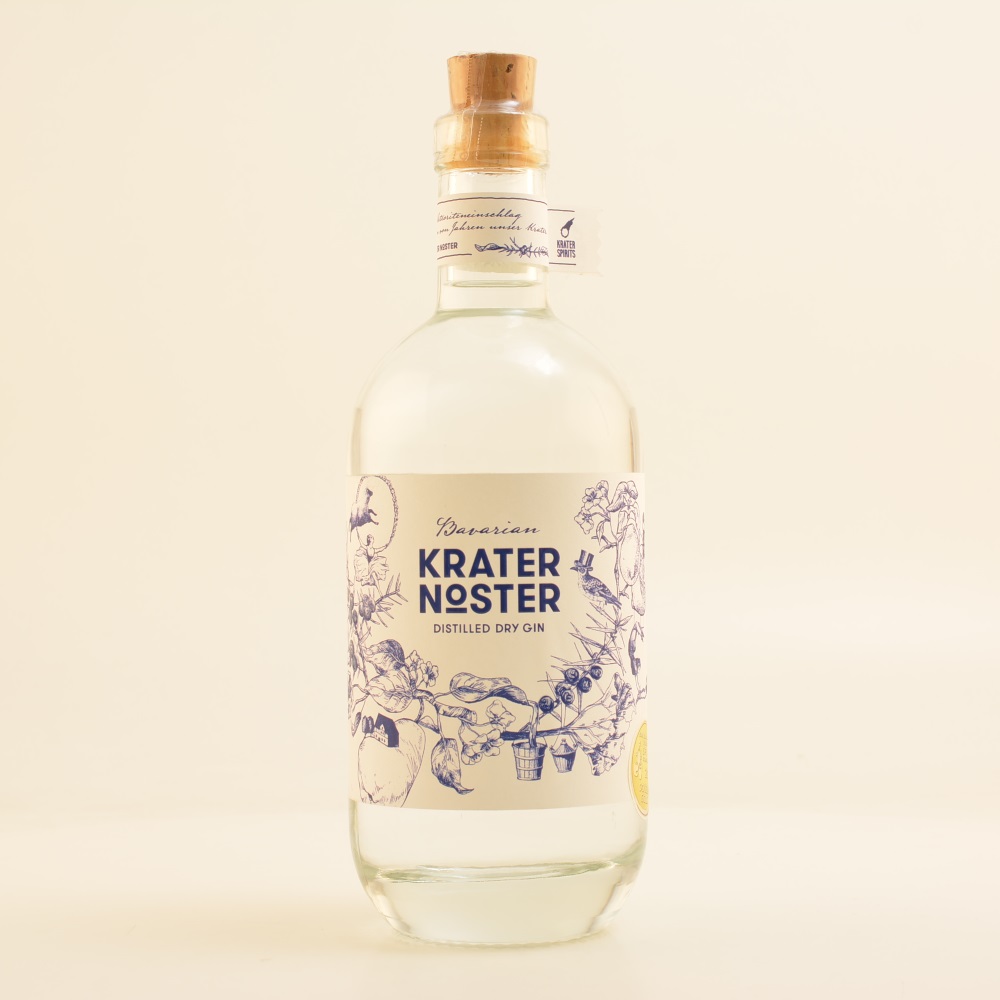 Krater Noster Bavarian Distilled Dry Gin 46,9% 0,7l