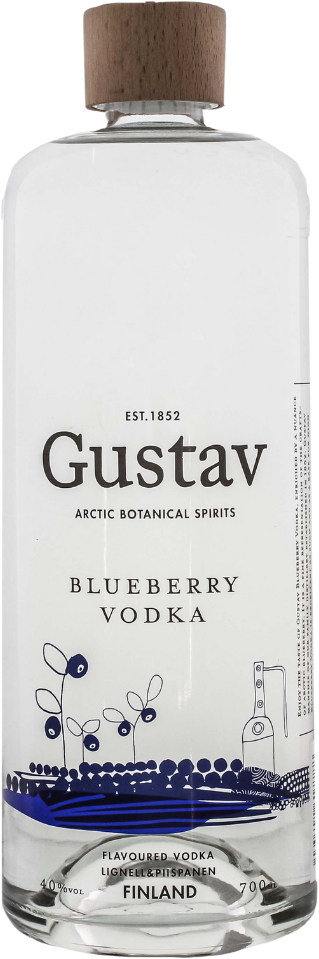 Gustav Vodka Arctic Blueberry 0,7l 40%