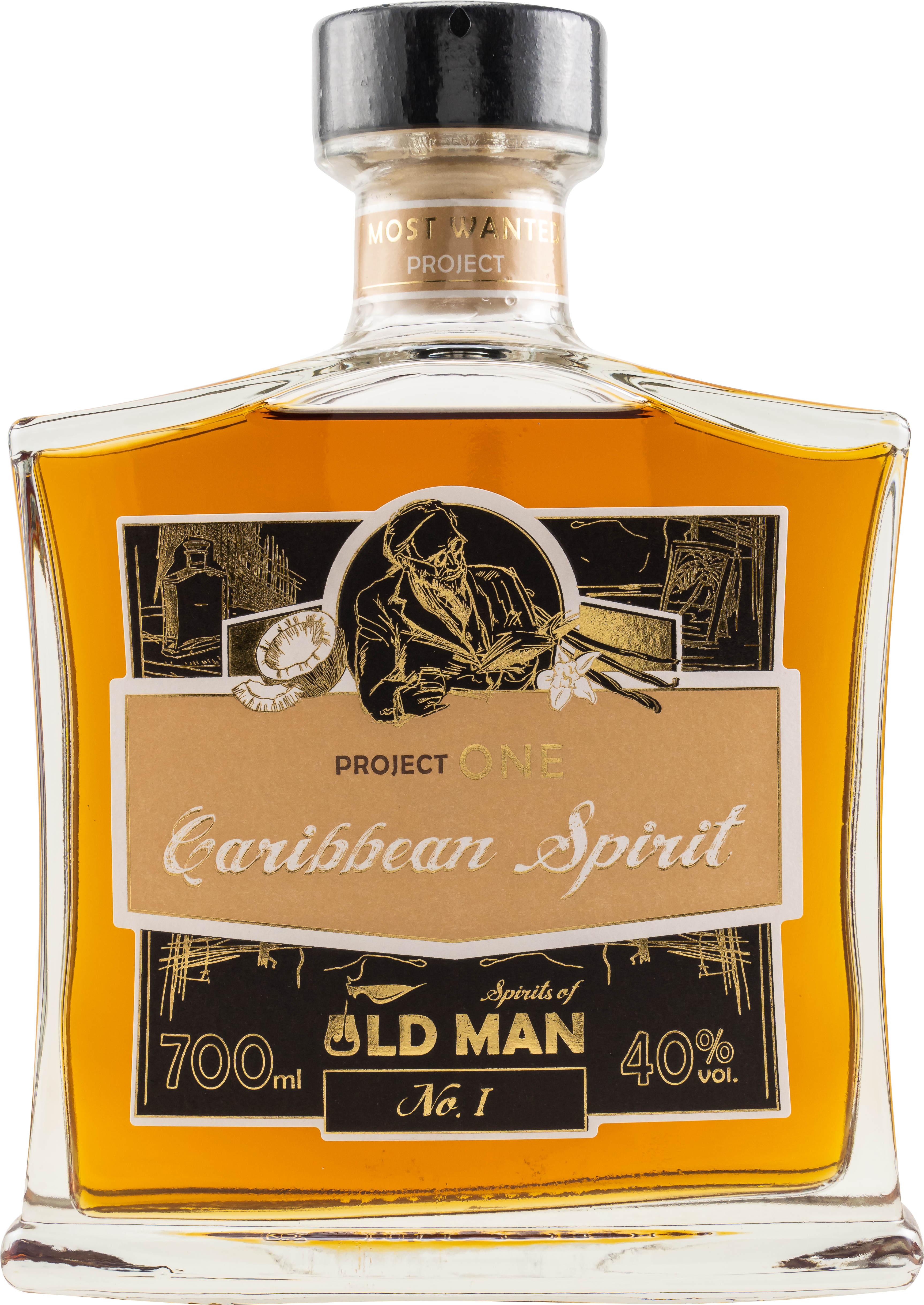 "Project One" - Caribbean Spirit by Spirits of Old Man 40% 0,7l