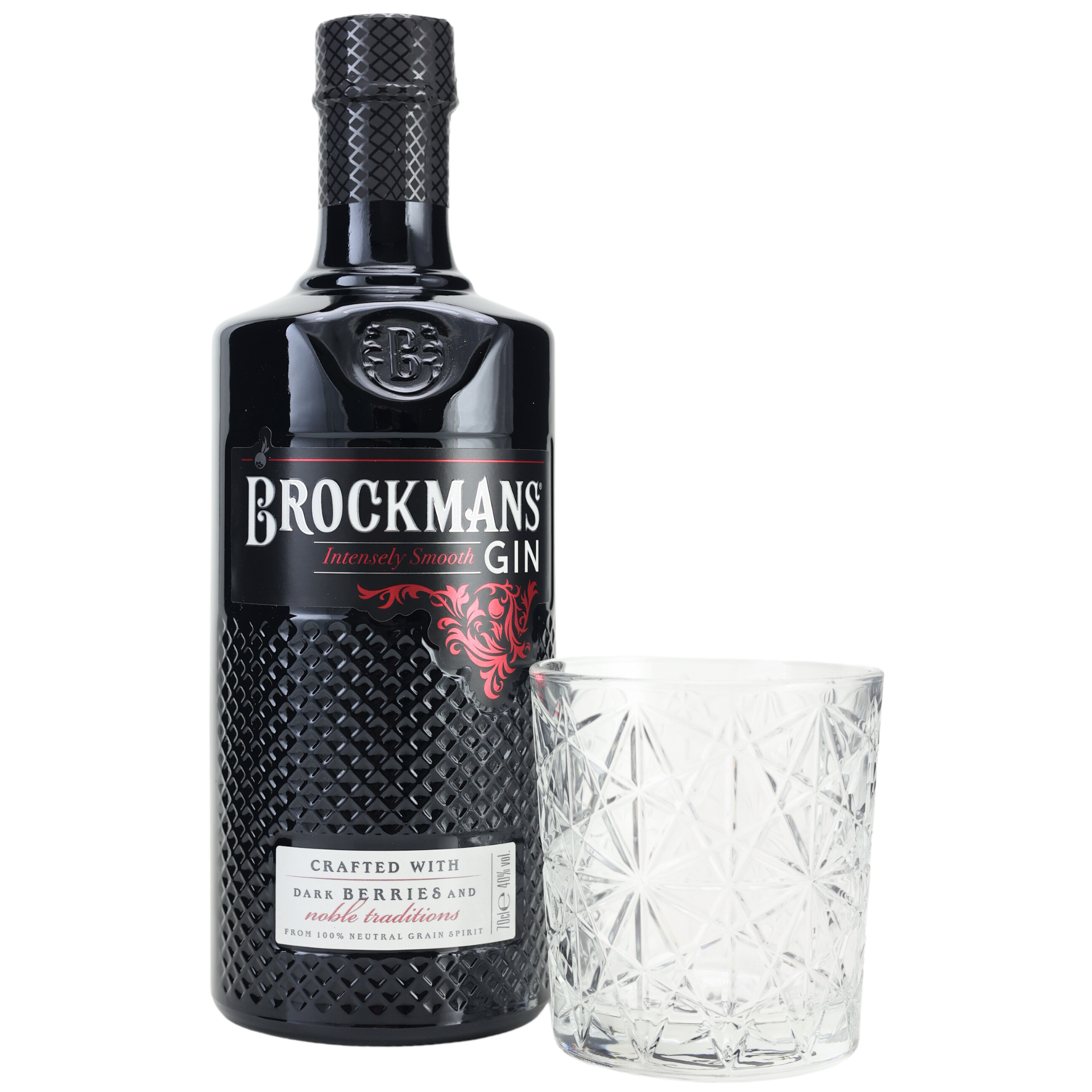 Brockmans Premium Gin Geschenkset mit Glas