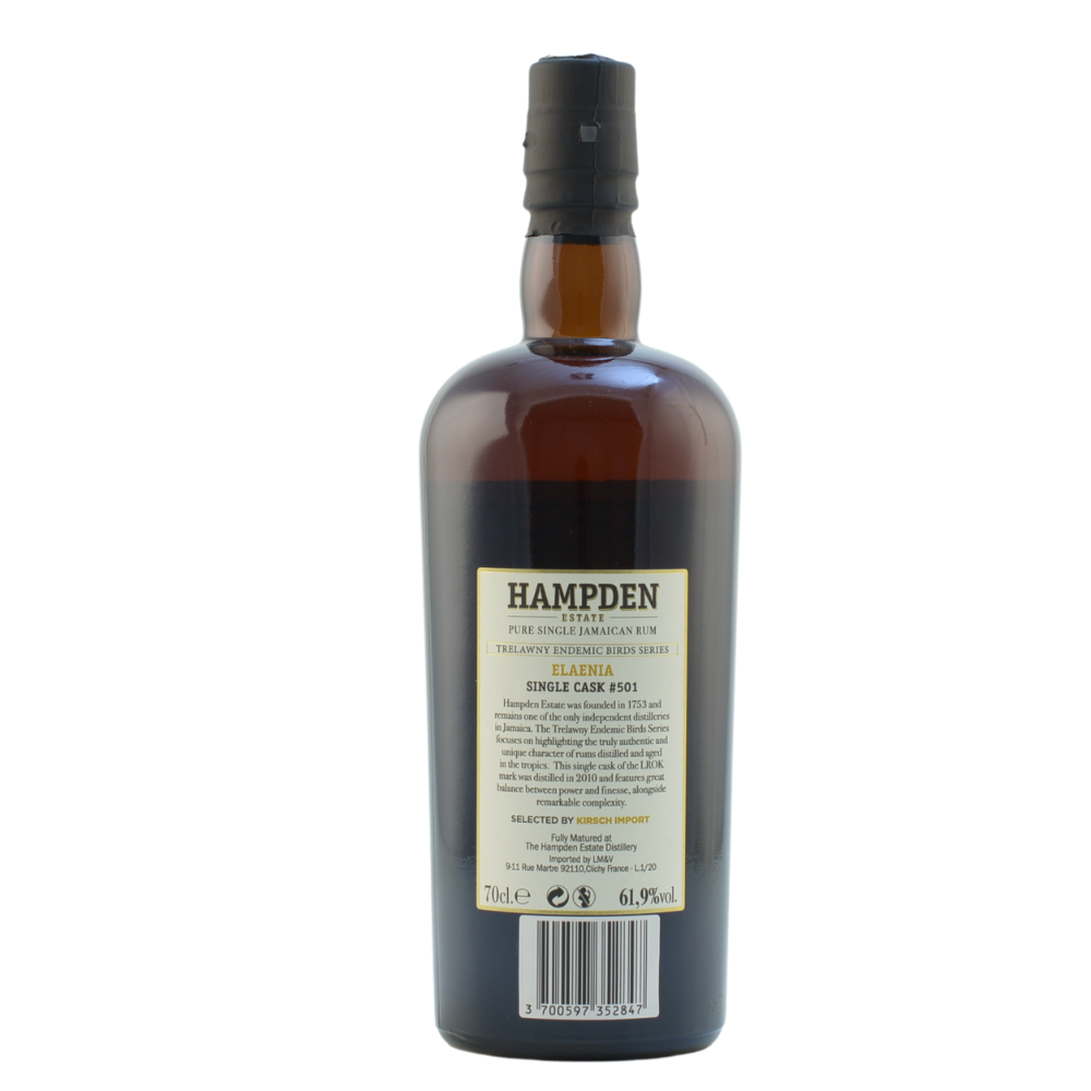 Hampden 2010 LROK Single Cask Rum 61,90% 0,7l