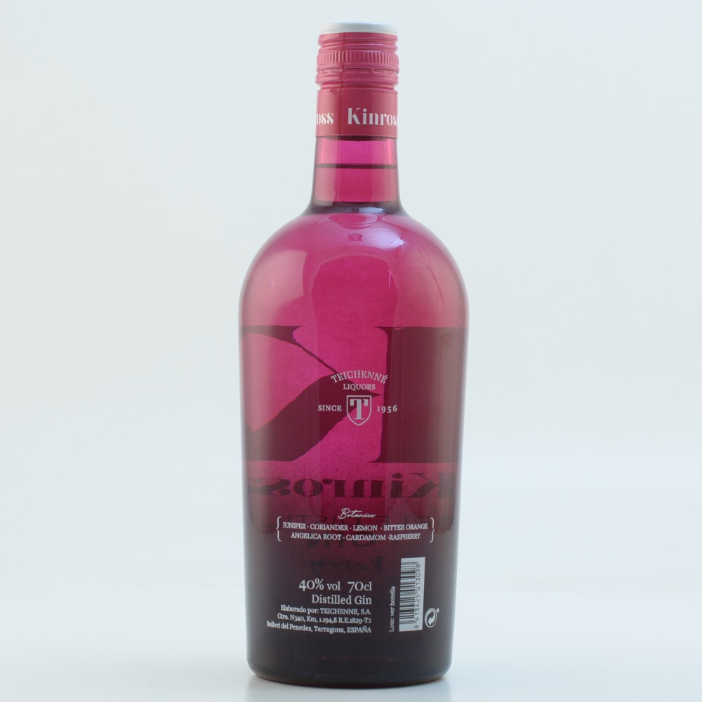 Kinross Wild Berry Fruits Premium Gin 40% 0,7l