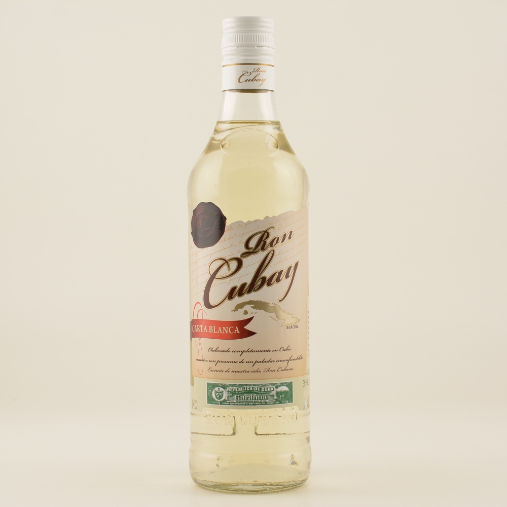 Ron Cubay Carta Blanca 3 Jahre Rum 38% 0,7l