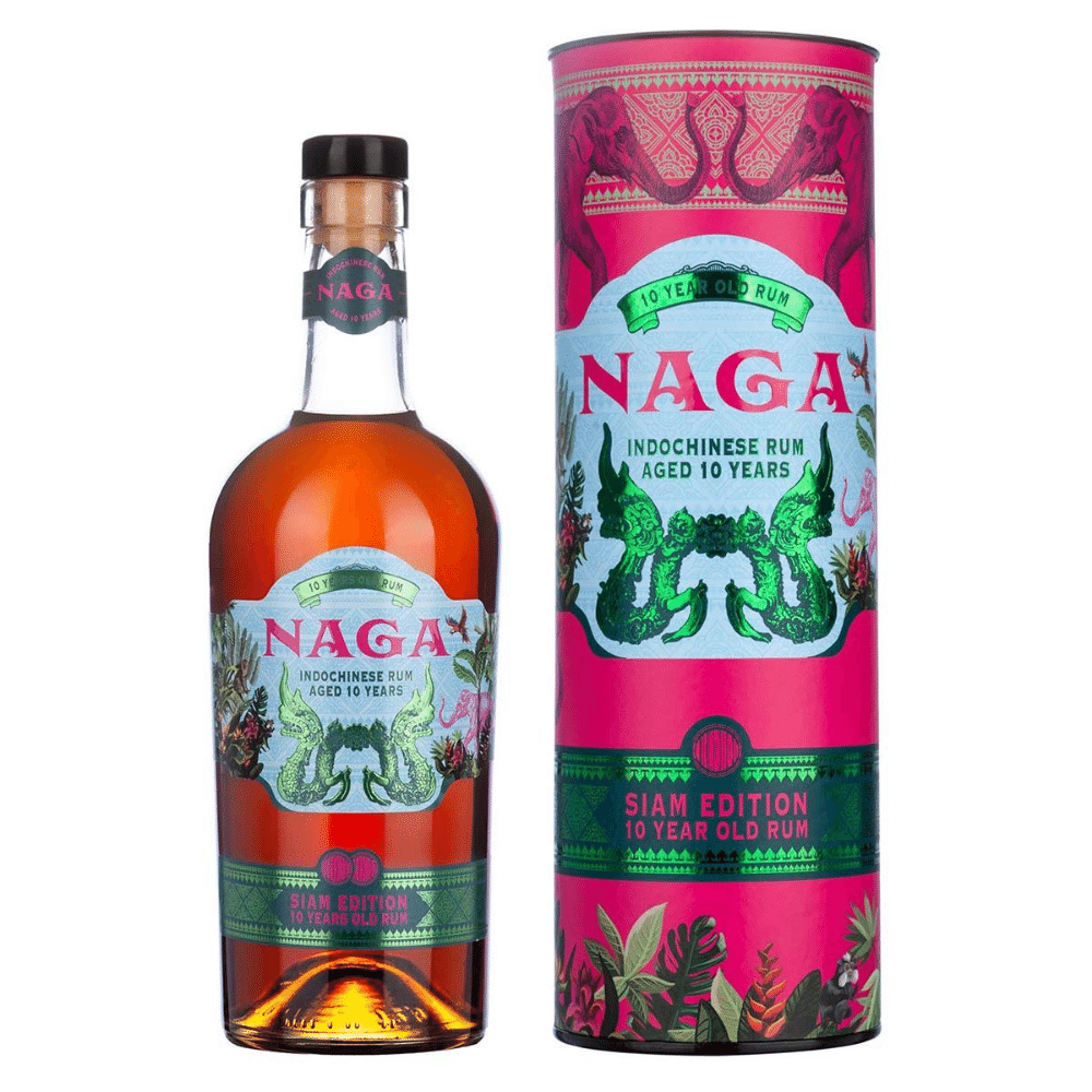 Naga Siam Edition 10 Years Indonesian Rum 40% 0,7l
