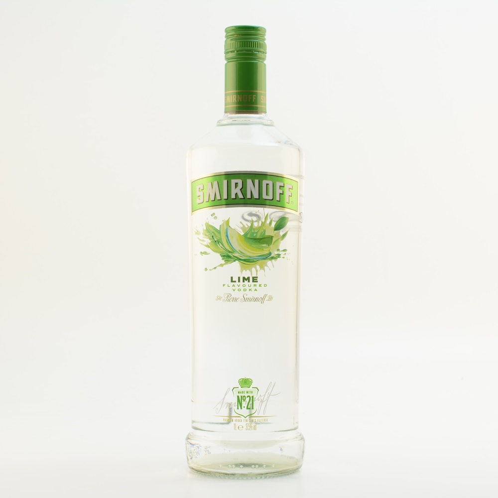 Smirnoff Lime Vodka 1,0l 37,5%