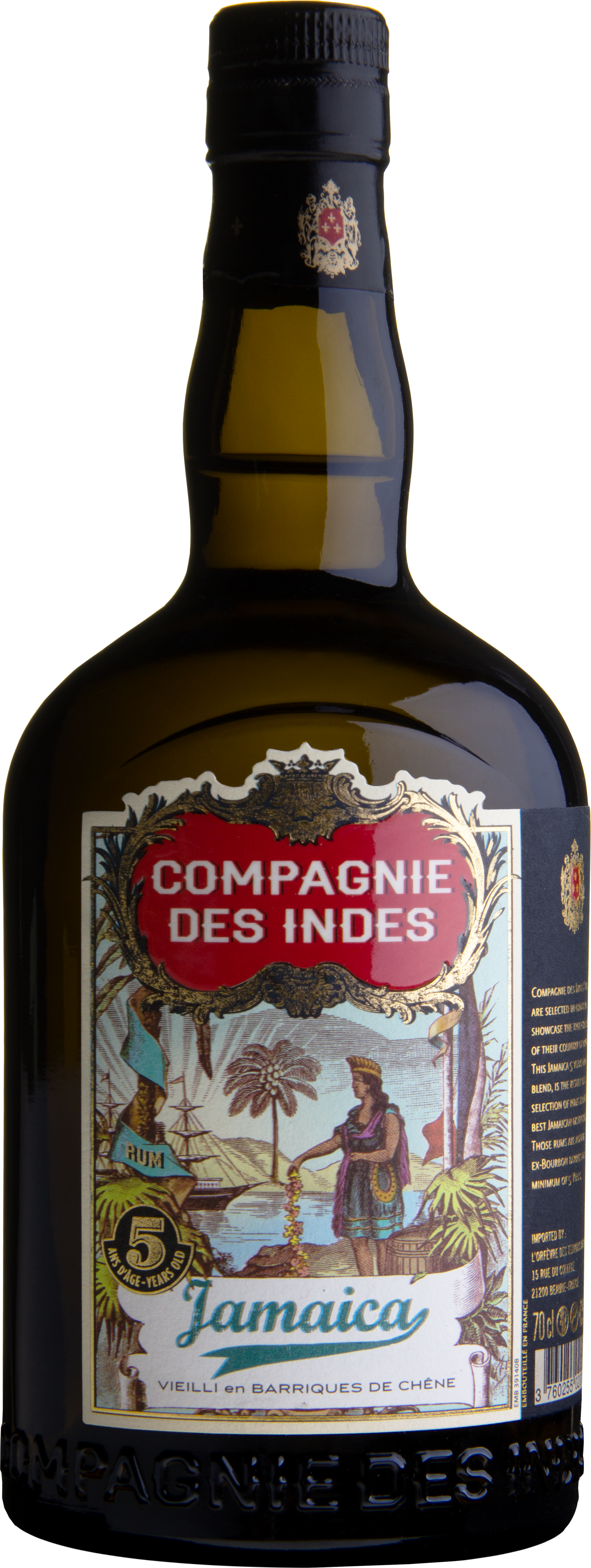 CDI Jamaica 5 Jahre Rum 43% 0,7l