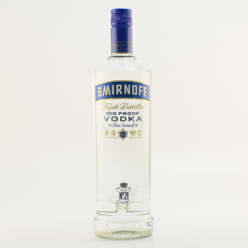 Smirnoff Blue Label Vodka 50% 1,0l