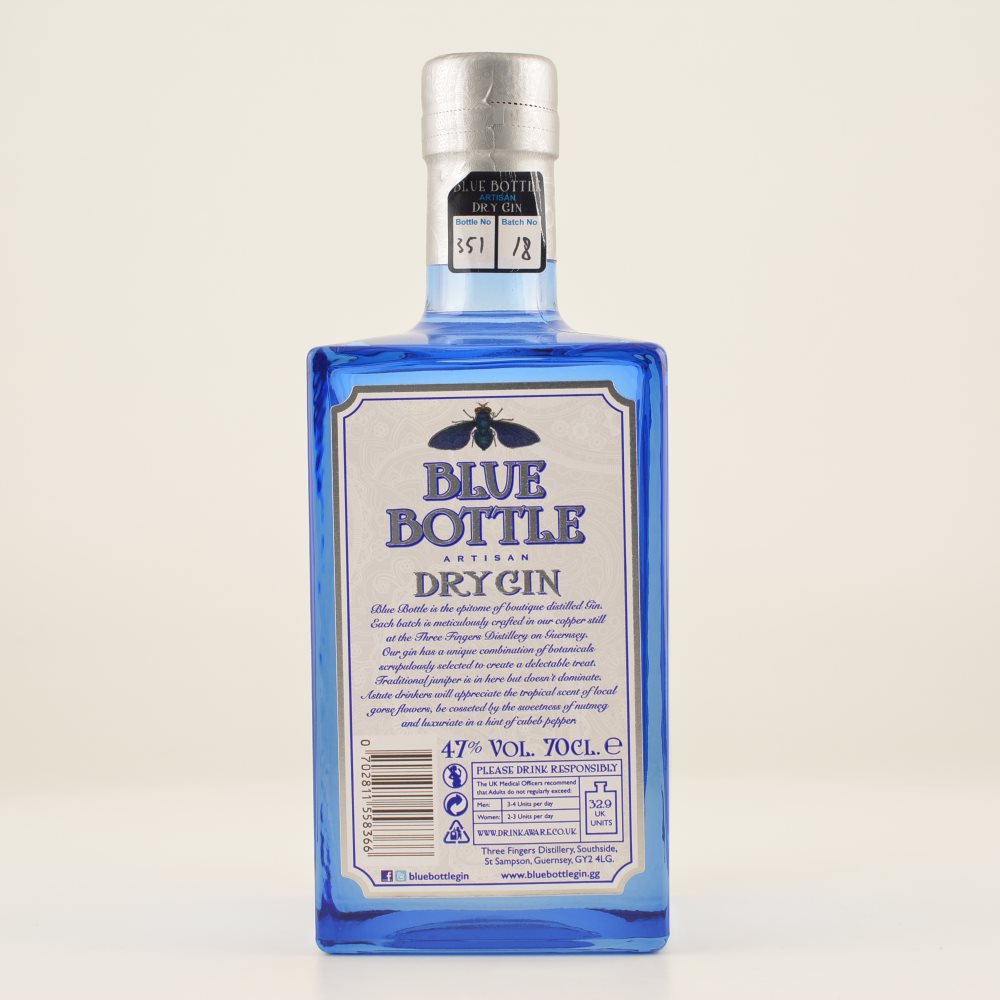 Blue Bottle Artisan Dry Gin 47% 0,7l