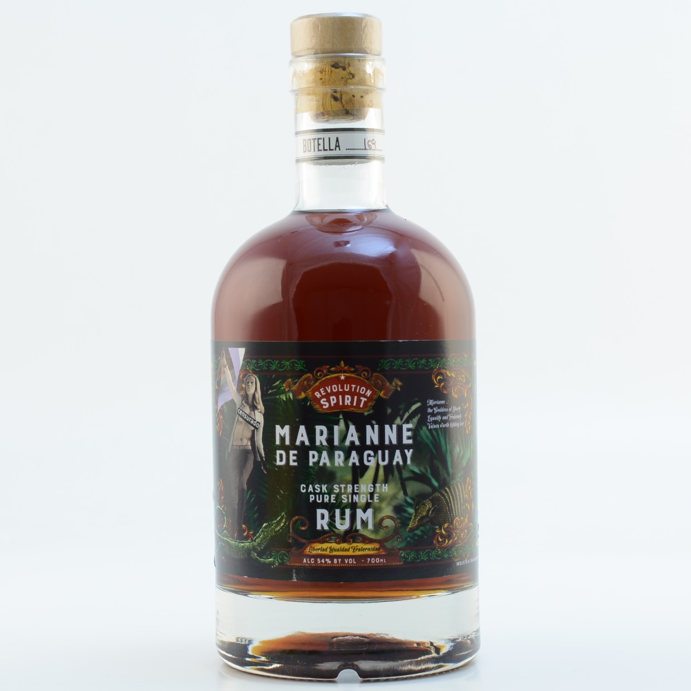 Marianne de Paraguay Oak Aged Rum Cask Strength 54 % 0,7l