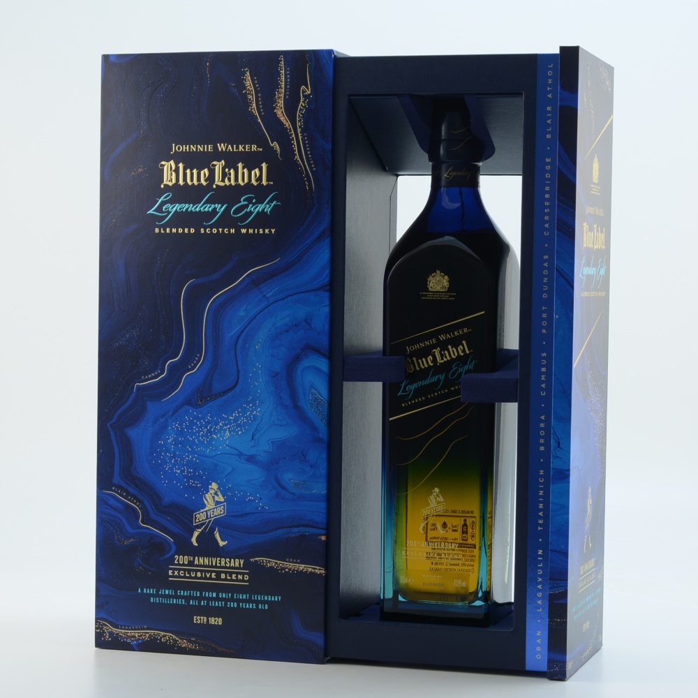 Johnnie Walker Blue Label Legendary Eight Blended Scotch Whisky 43,8% 0,7l