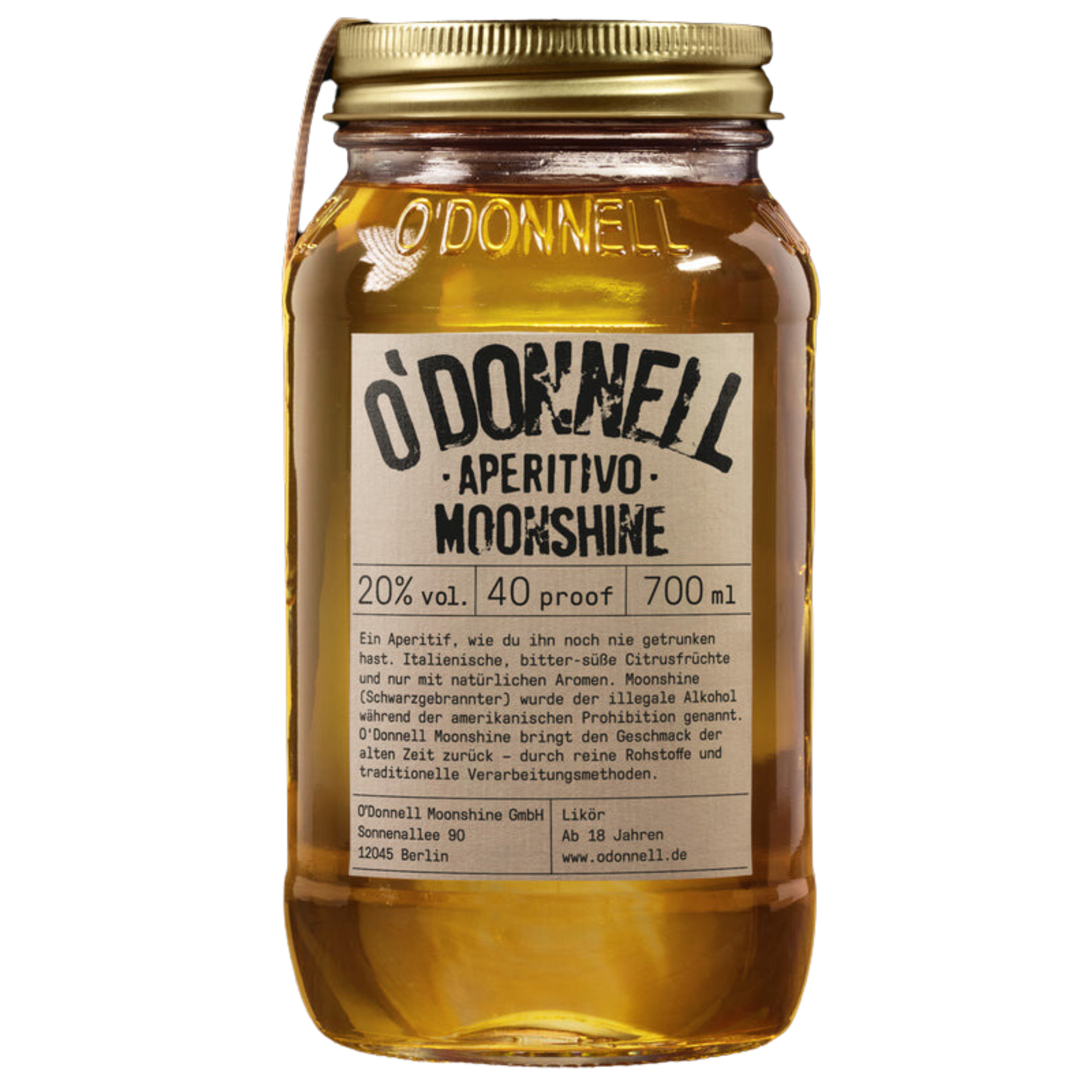 O'Donnell Original Moonshine Aperitivo 20% 0,7l