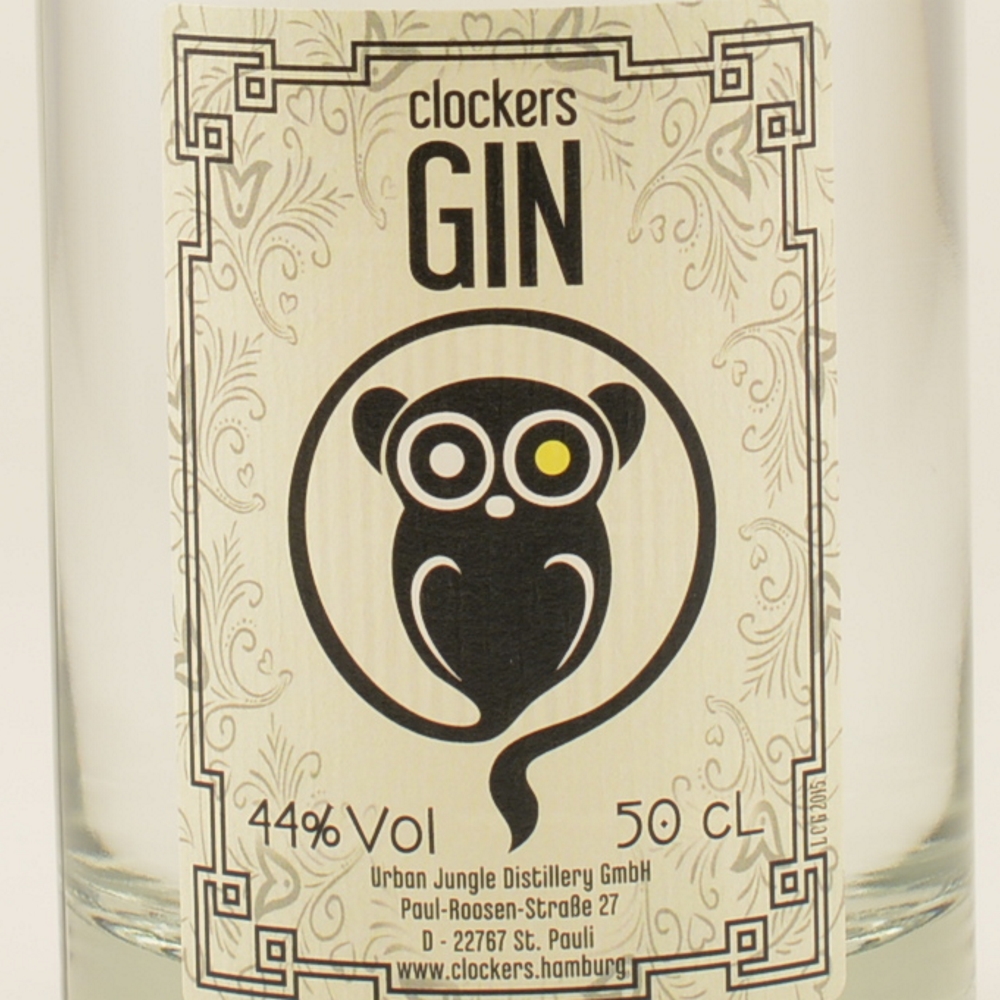 Clockers Gin 44% 0,5l