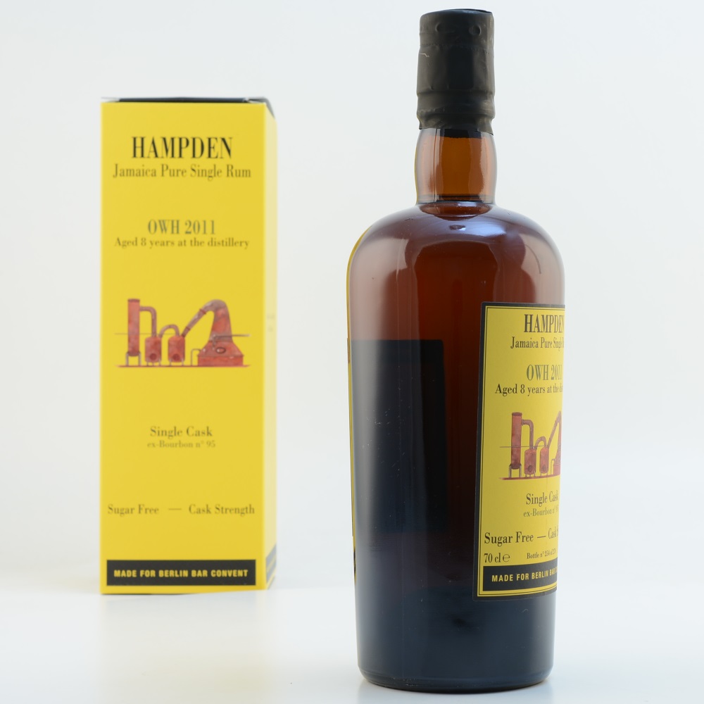 Hampden 2011 OWH Rum Velier 59,5% 0,7l (1 Fl./Kunde)