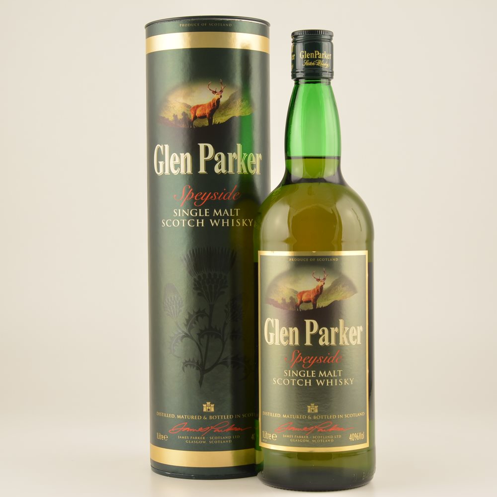 Glen Parker Single Malt 40% 1,0l
