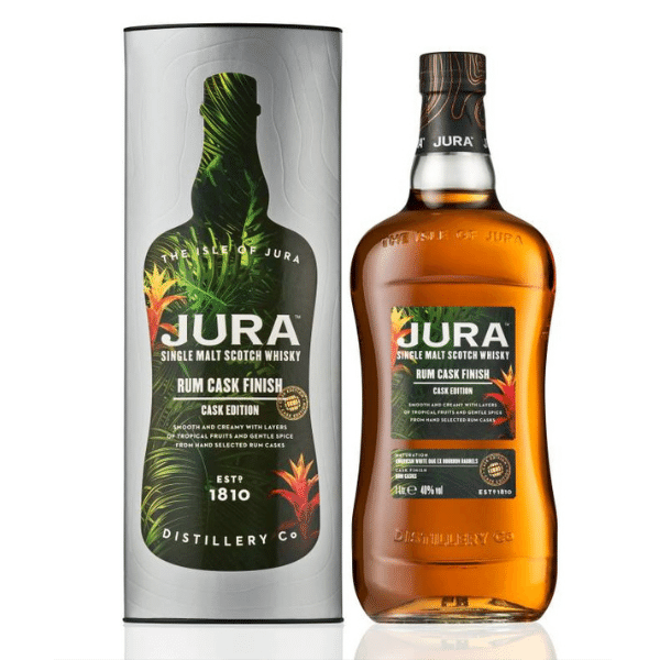 Isle of Jura Single Malt Rum Cask Finish Scotch Whisky 40% 0,7l