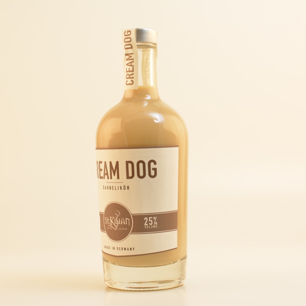 St. Kilian Distillers Cream Dog Sahne Likör 25% 0,5l