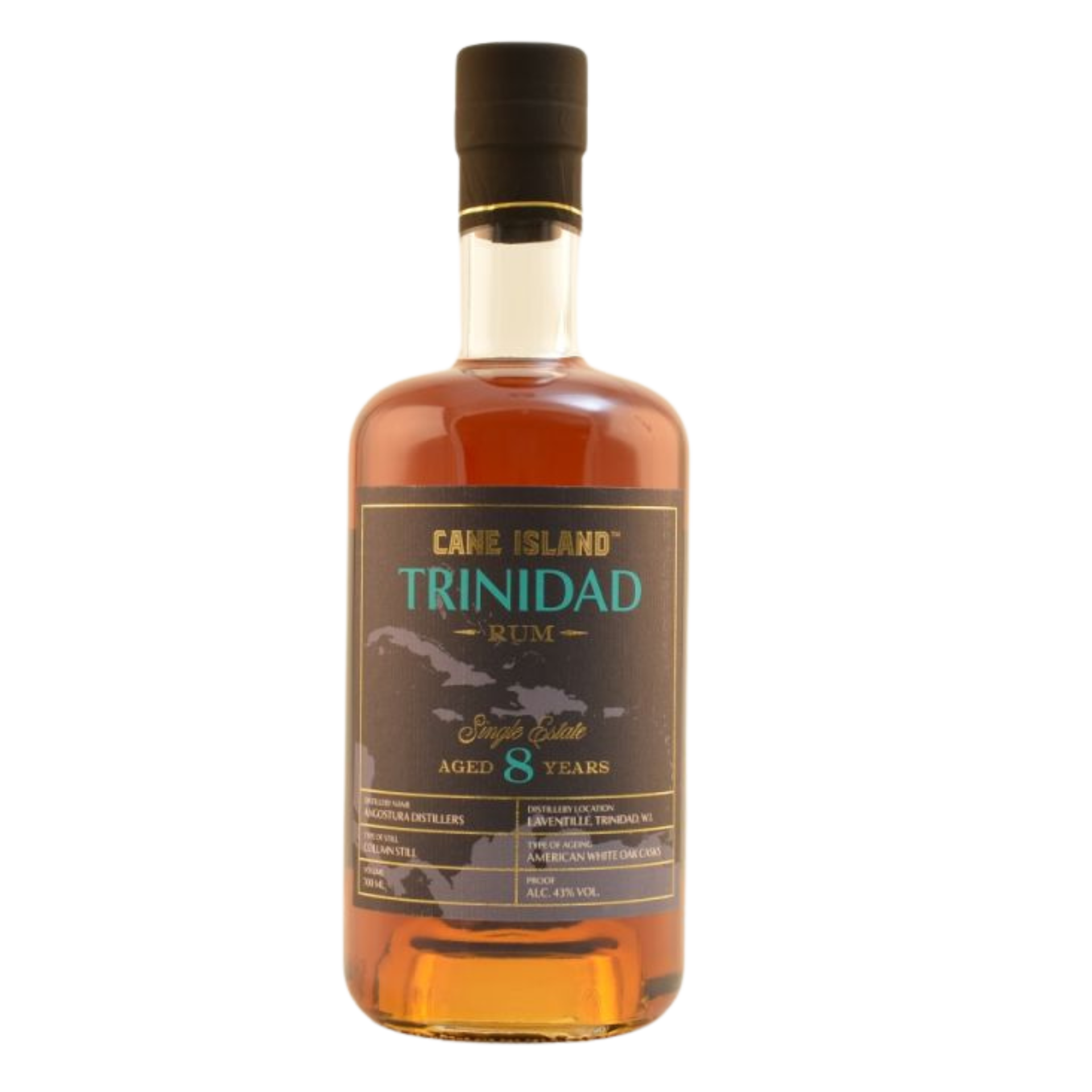 Cane Island Trinidad Single Estate Rum 8YO 43% 0,7l