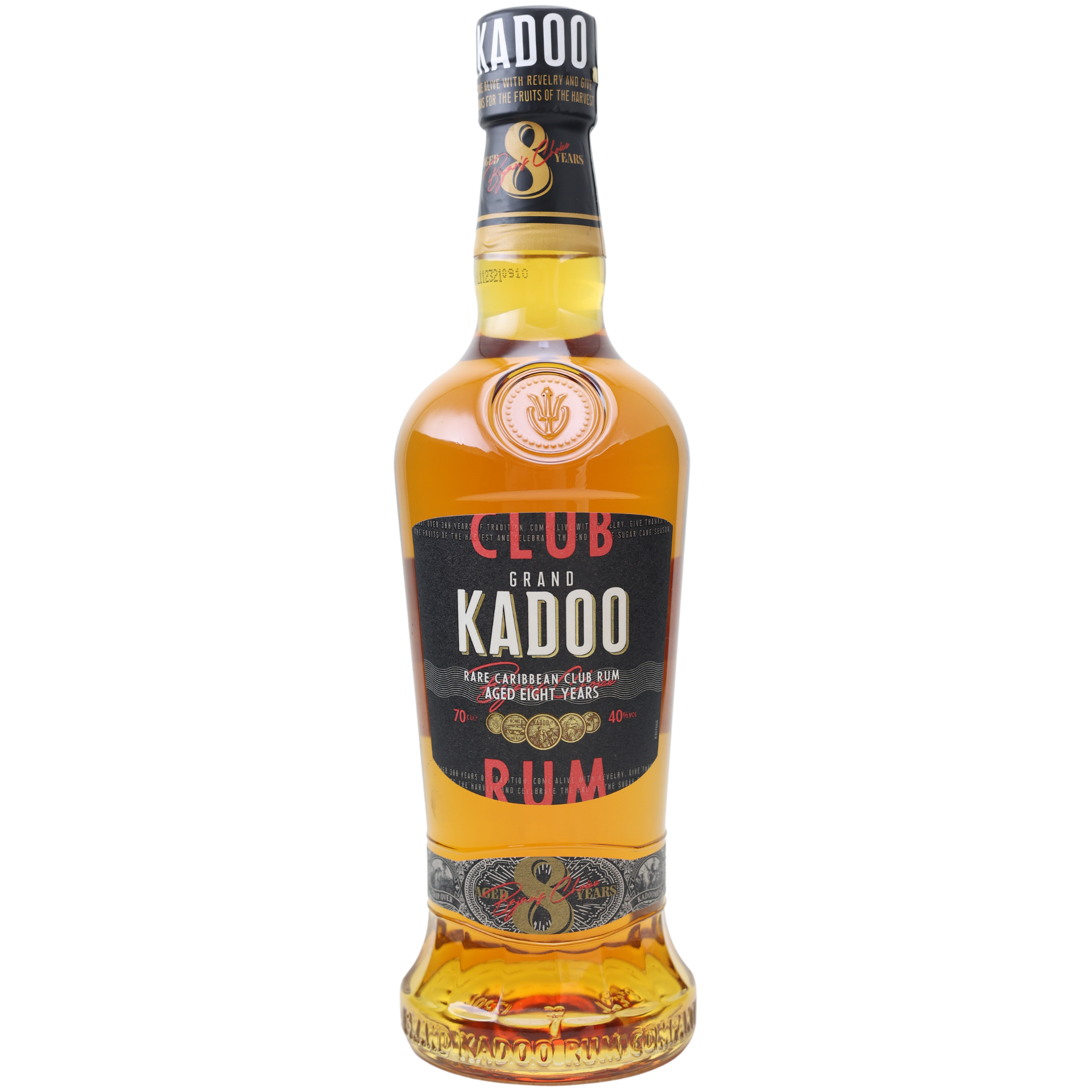 Club Grand Kadoo 8 Jahre Old Golden Rum 40% 0,7l