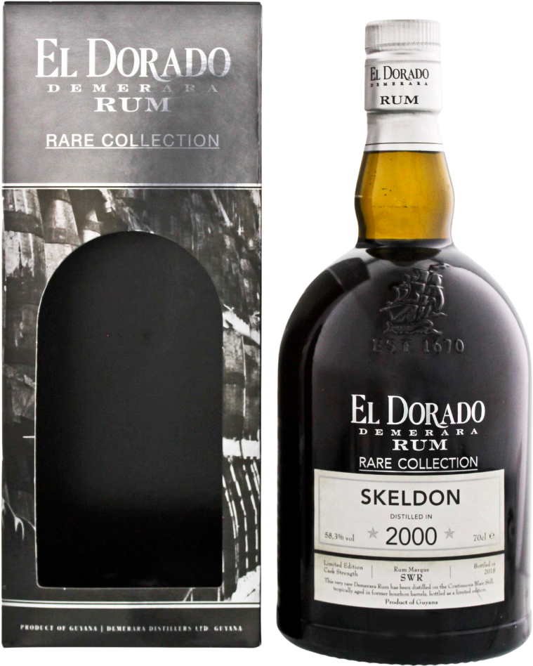El Dorado Rum Skeldon 2000/2018 Rare Cask Collection 58,3% 0,7l
