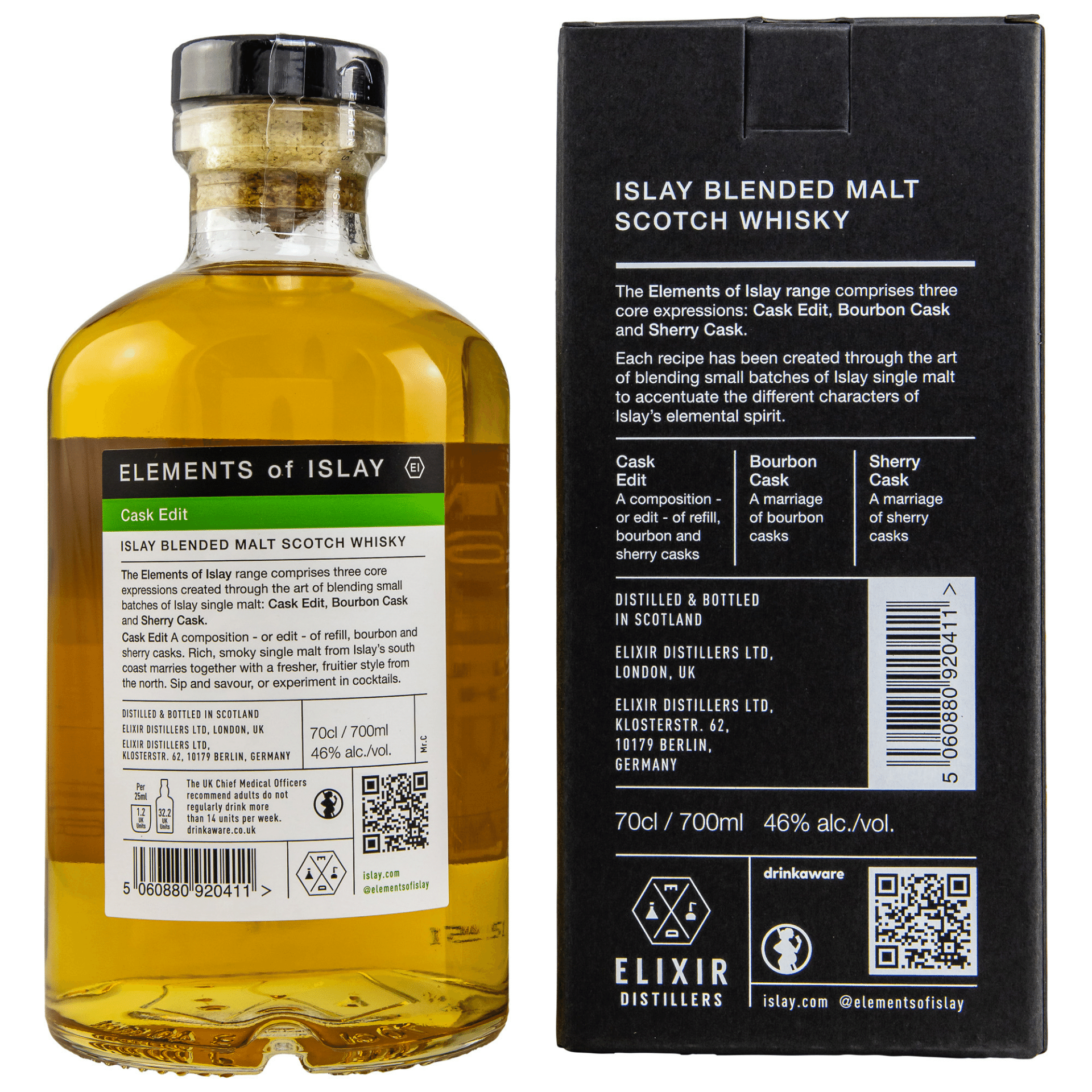 Elements of Islay Cask Edit Islay Whisky 46% 0,7l