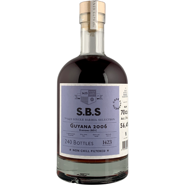 SBS Rum Guyana 2006 REV Cask 56,4% 0,7l