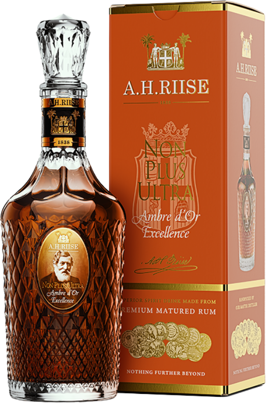 A.H. Riise Non Plus Ultra Ambre d´Or Excellence (Rum-Basis) 42% 0,7l