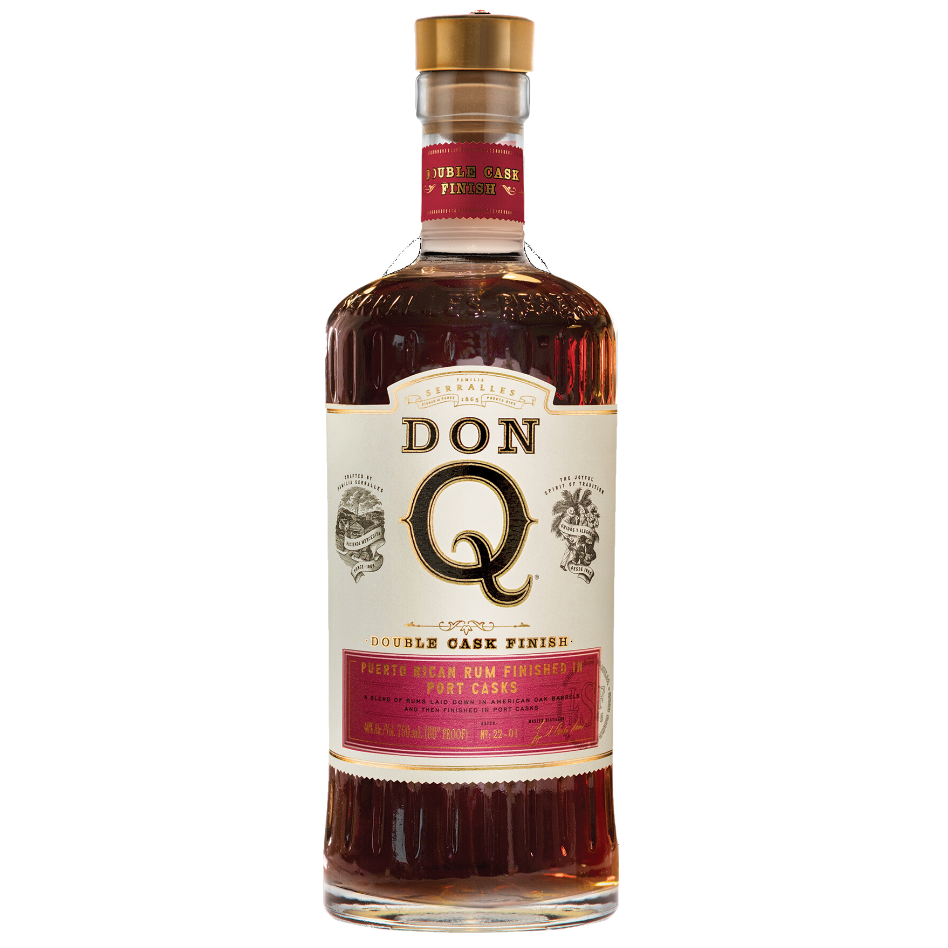 DON Q Double Cask Rum Port Cask Finish 40% 0,7l