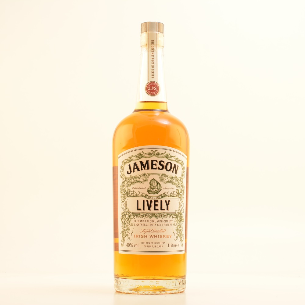 Jameson Lively Irish Whiskey 40% 1,0l