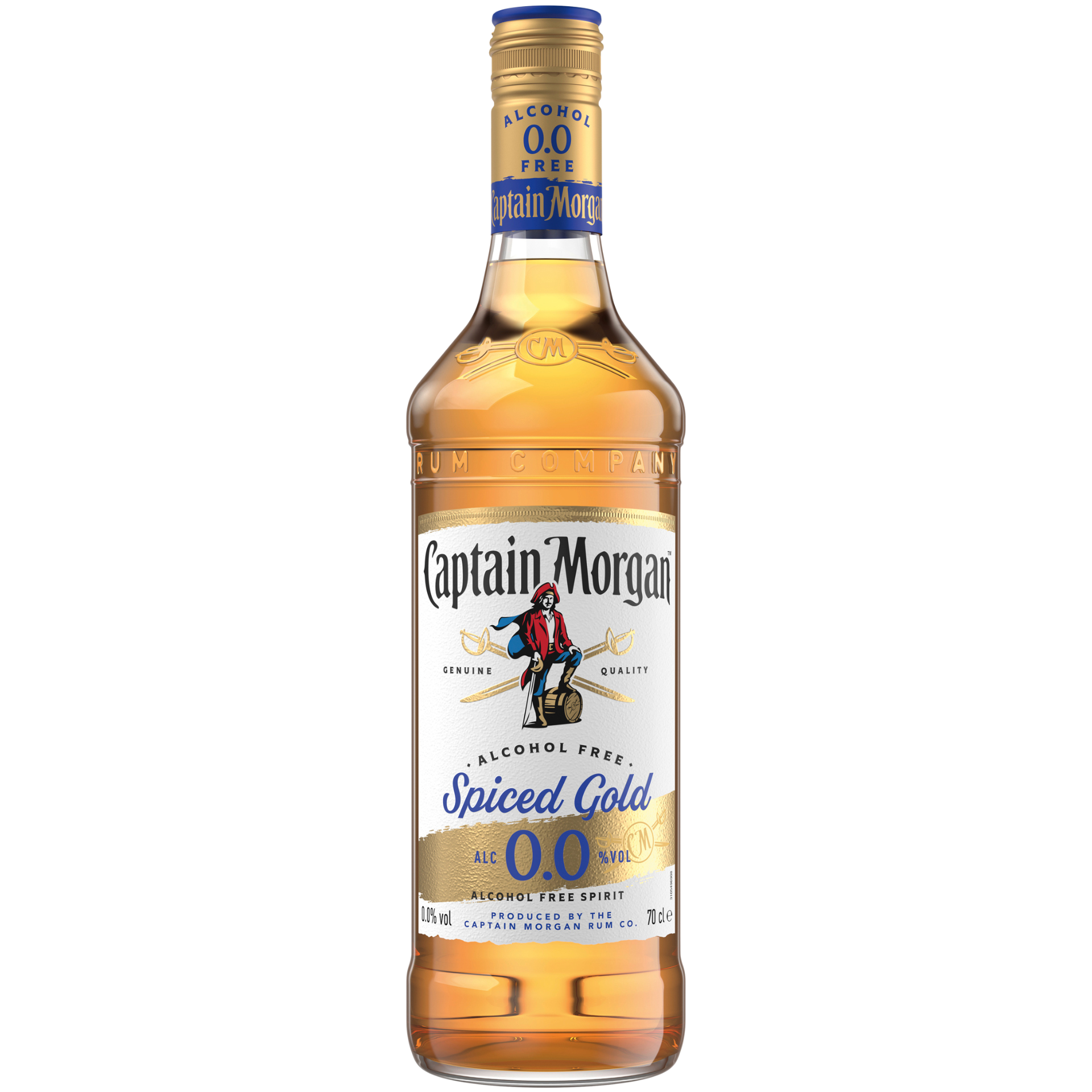 Captain Morgan Spiced Gold 0,0 0,7l  (alkoholfrei)