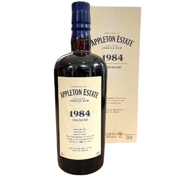 Appleton Hearts Collection 1984 37 Jahre Rum 63% 0,7l