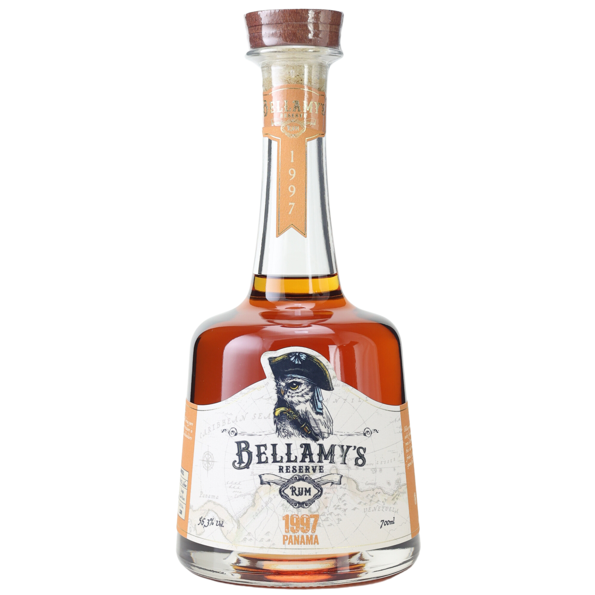 Bellamys Reserve Rum 1997 Panama Single Cask Rum 56,3% 0,7l