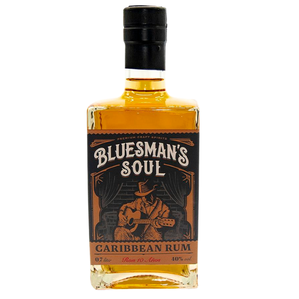 Bluesman's Soul Caribbean Rum 40% 0,7l