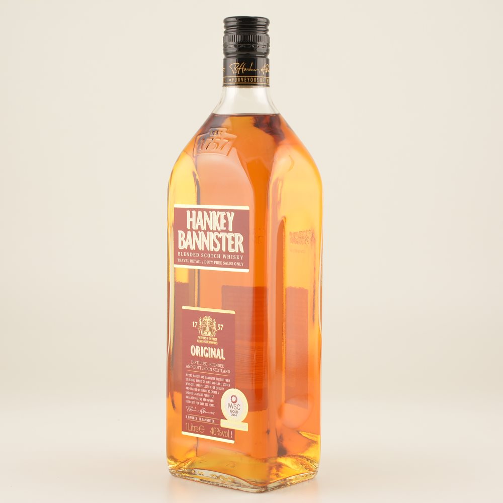 Hankey Bannister Scotch Whisky 40% 1,0l