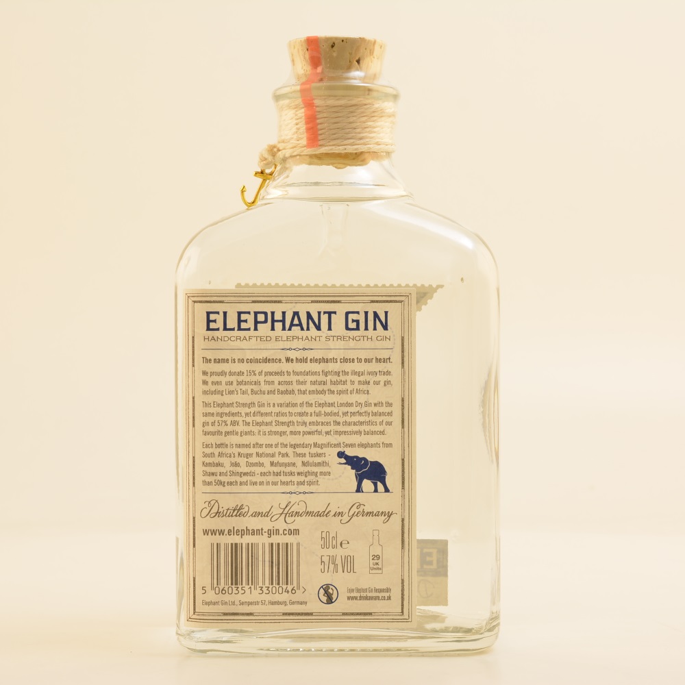 Elephant Strength Gin 57% 0,5l
