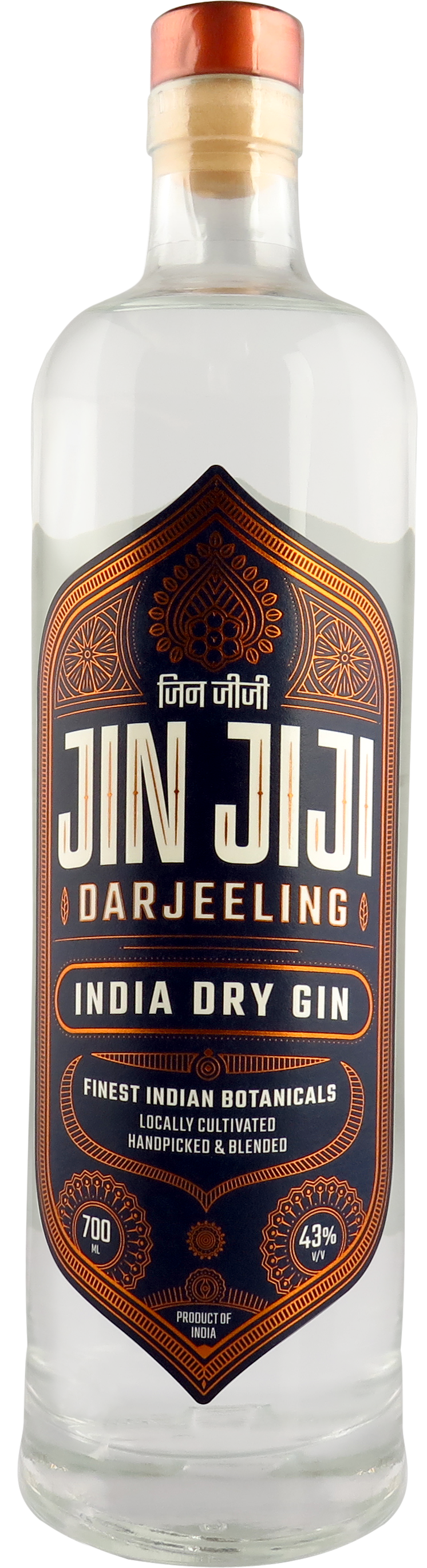 Jin JiJi Darjeeling India Dry Gin 43% 0,7l