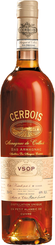 Cerbois VSOP Bas Armagnac 8 Jahre 40% 0,7l