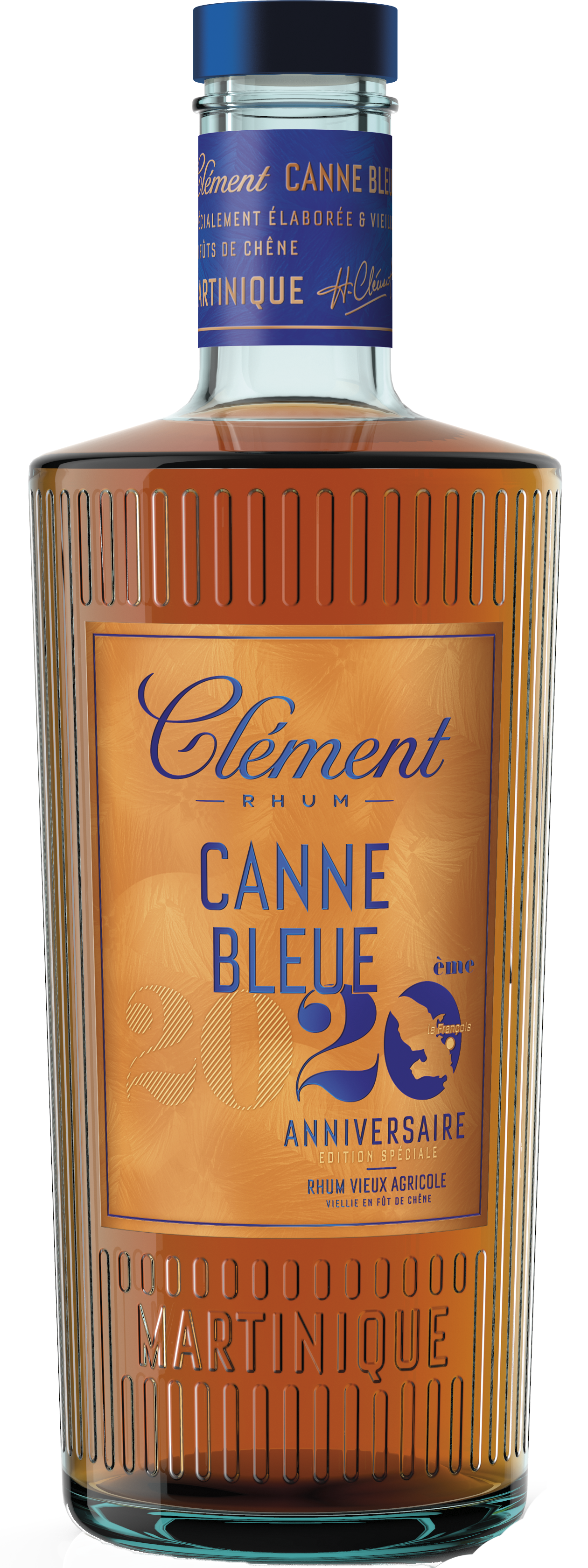 Clement Rhum Canne Bleue Vieux 2020 42% 0,7l