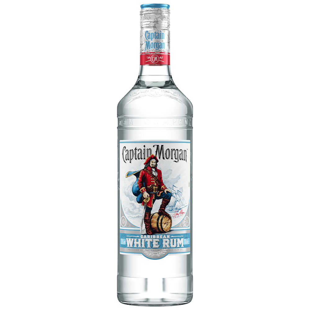 Captain Morgan White Rum 37,5% 1,0l