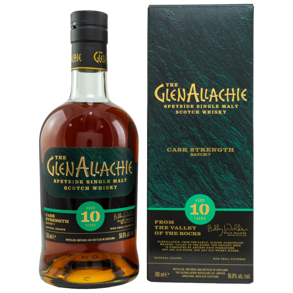 Glenallachie 10 Jahre Batch 8 Cask Strength Whisky 57,2% 0,7l